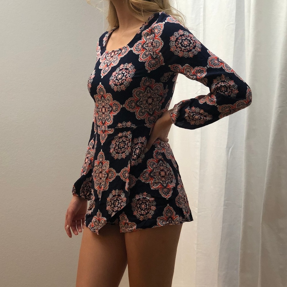 Red,White & Blue jump suit